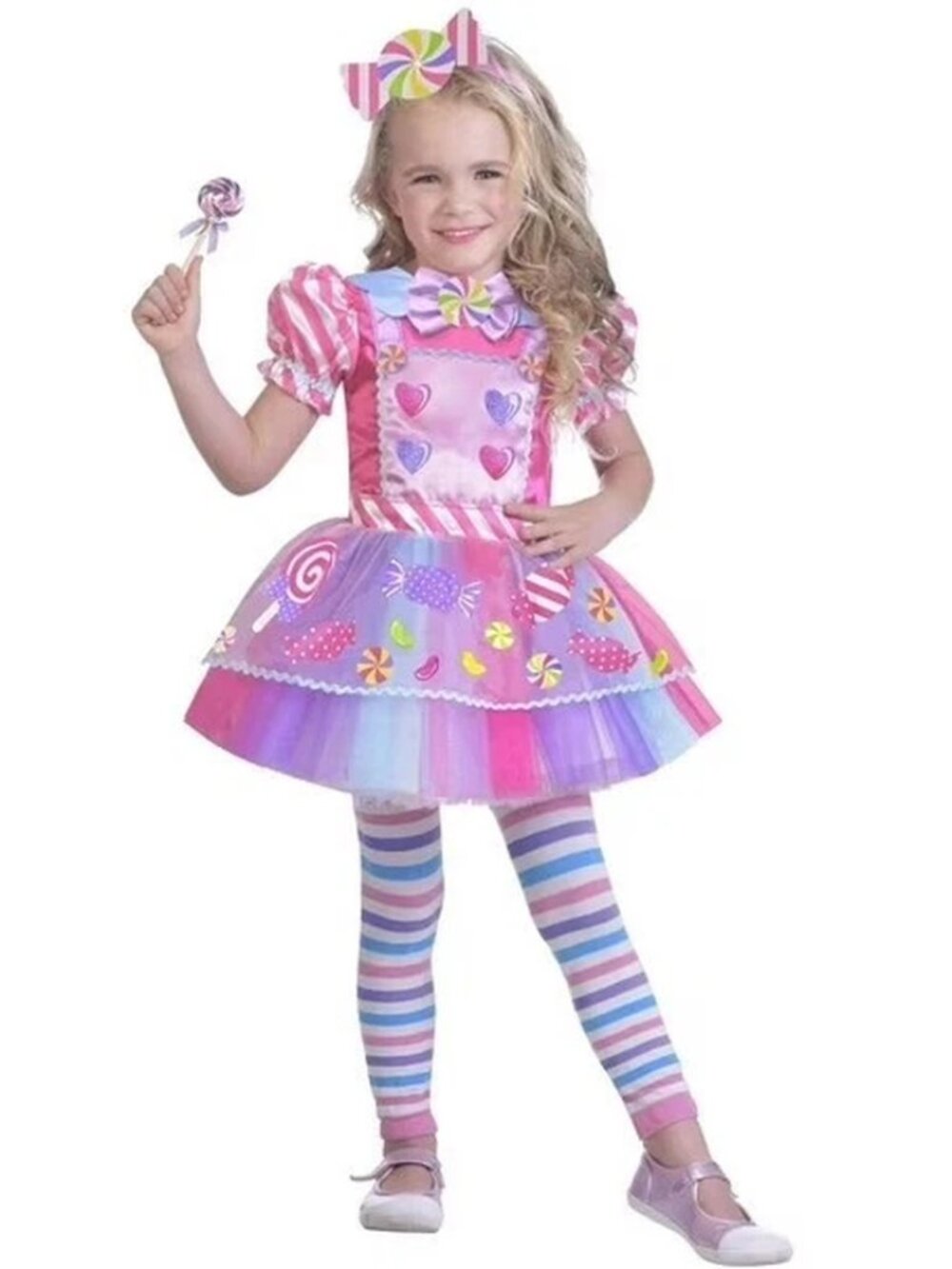 Goodmark Candy Girl Costume - Toddler (3-4T)